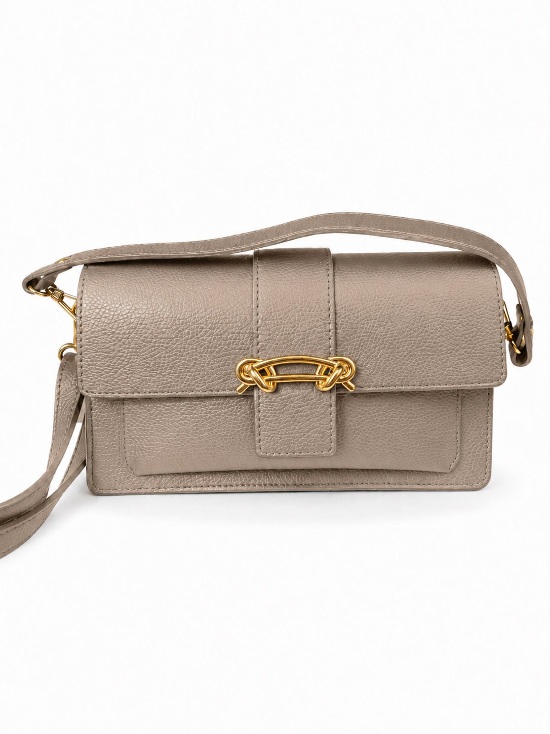 Structured Handbag in Genuine Dollaro Leather - Made in Italy - Art. 26133
