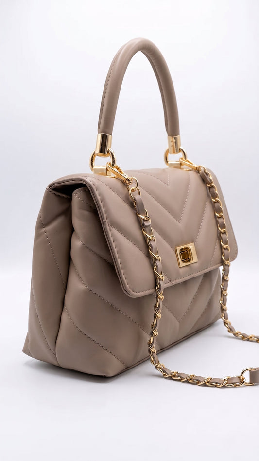 Soft Shoulder Bag and Handbag in Genuine Savage Leather - Made in Italy - Art. 26103