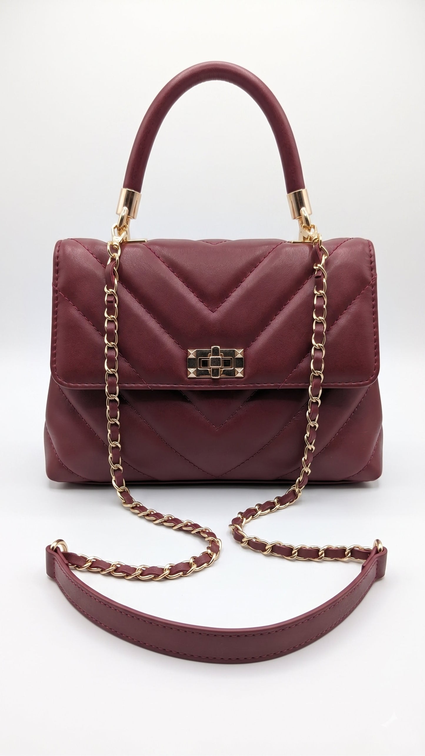 Soft Shoulder Bag and Handbag in Genuine Savage Leather - Made in Italy - Art. 26103