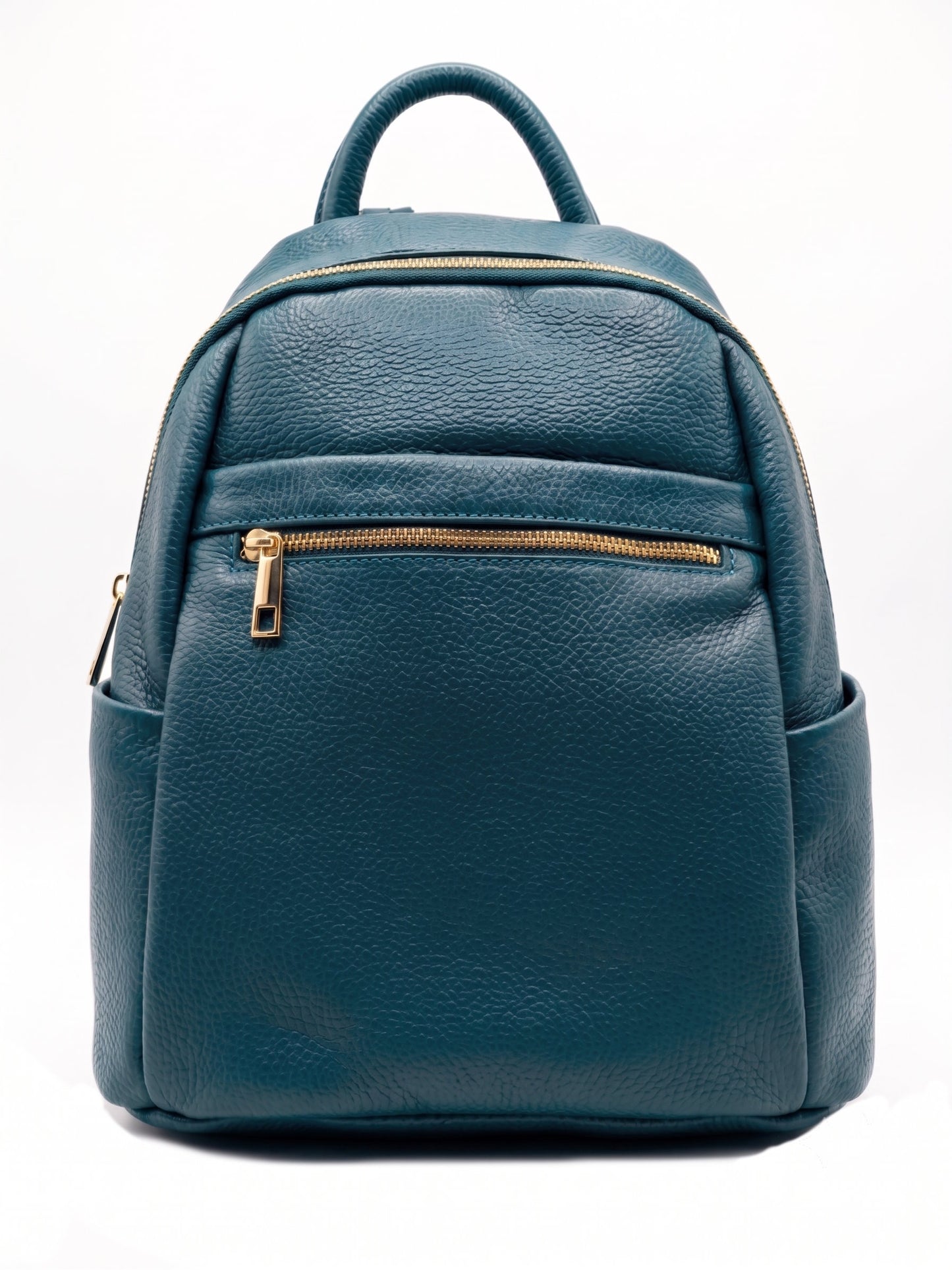 Soft Backpack in Genuine Dollaro Leather - Made in Italy - Art. 26143