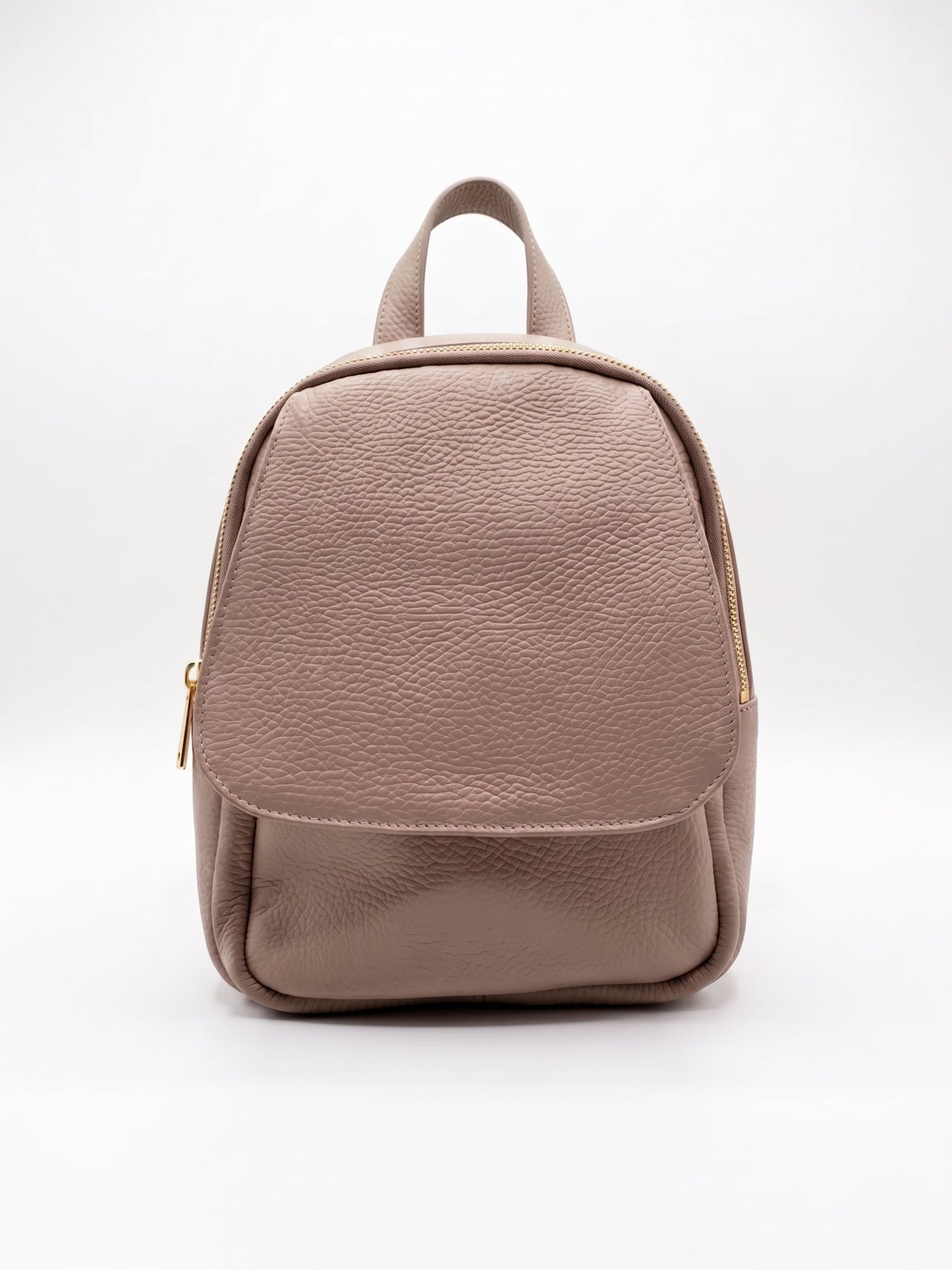 Soft Backpack in Genuine Dollaro Leather - Made in Italy - Art. 26111B