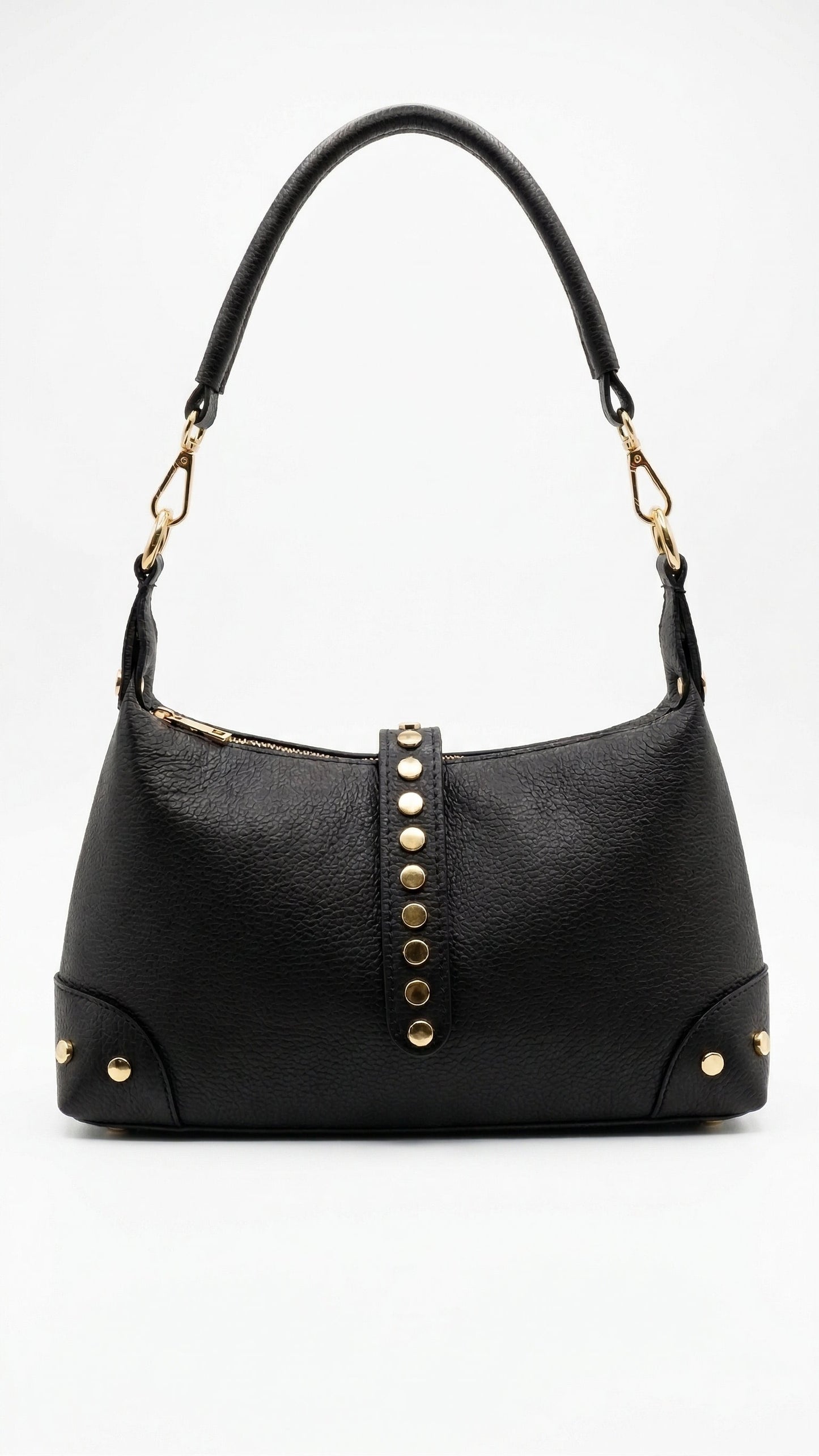 Structured Crossbody Bag in Genuine Dollaro Leather - Made in Italy - Art. 26082