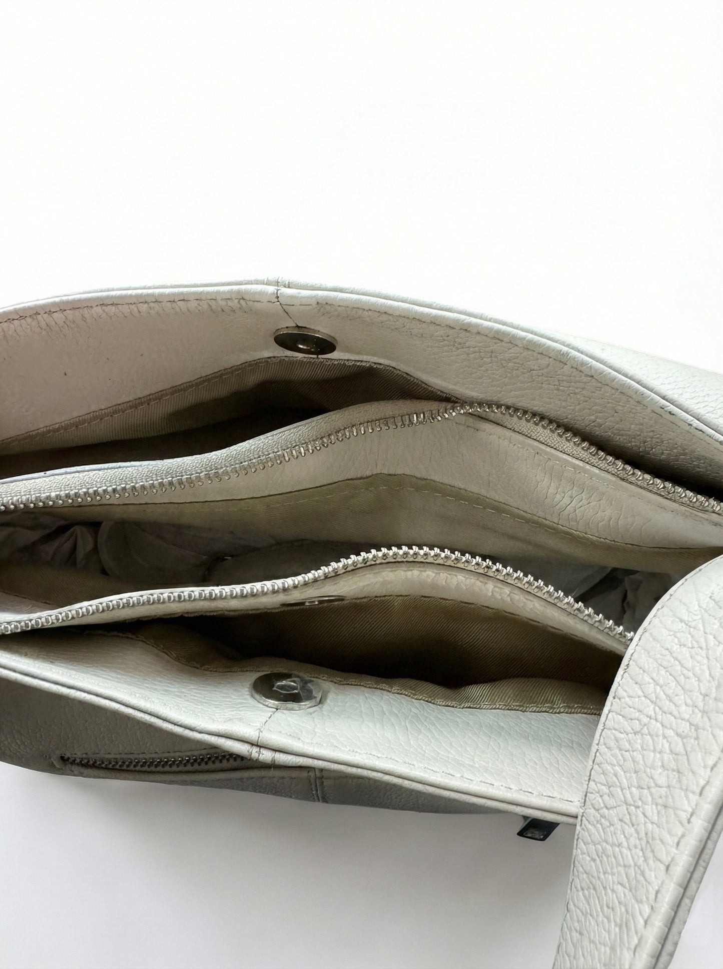 Soft Shoulder bag in Genuine Dollaro Leather - Made in Italy - Art. 26048