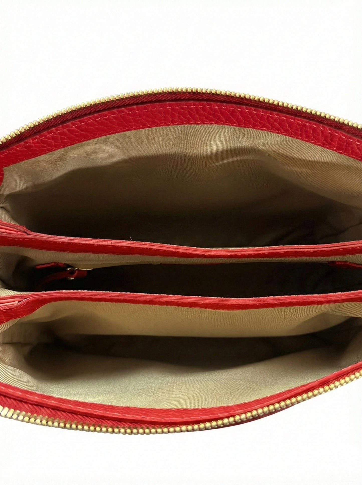 Soft Crossbody Bag in Genuine Dollaro Leather - Made in Italy - Art. 26049