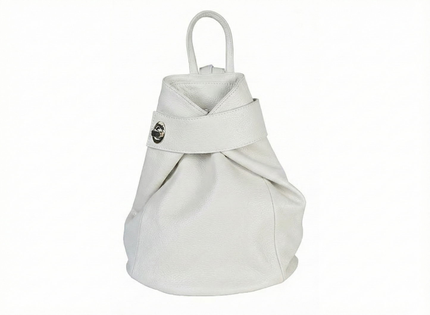Soft Backpack in Genuine Dollar Leather - Made in Italy - Art. 24055