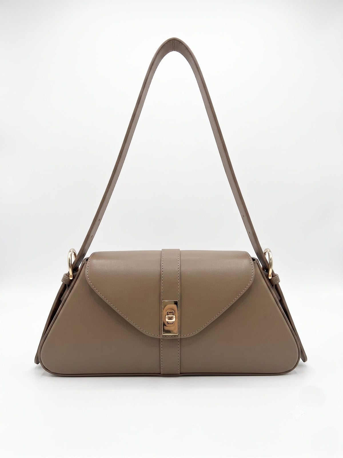Structured Handbag in Genuine Suede Leather - Made in Italy - Art. 26129
