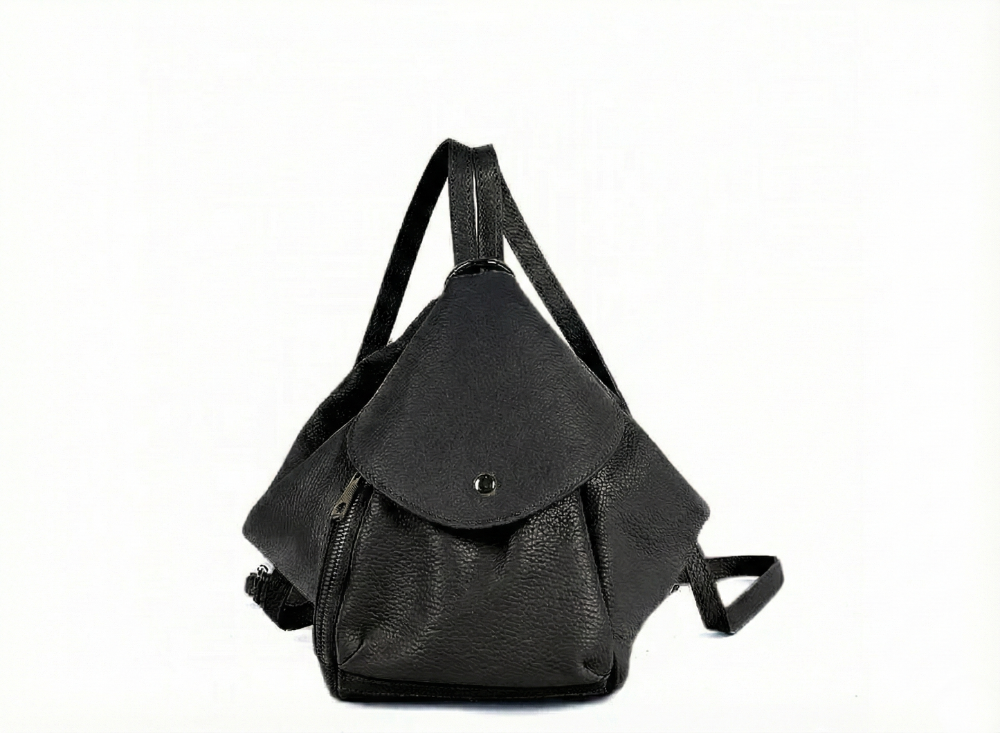 Soft Backpack and Crossbody in Genuine Dollar Leather - Made in Italy - Art. 23085
