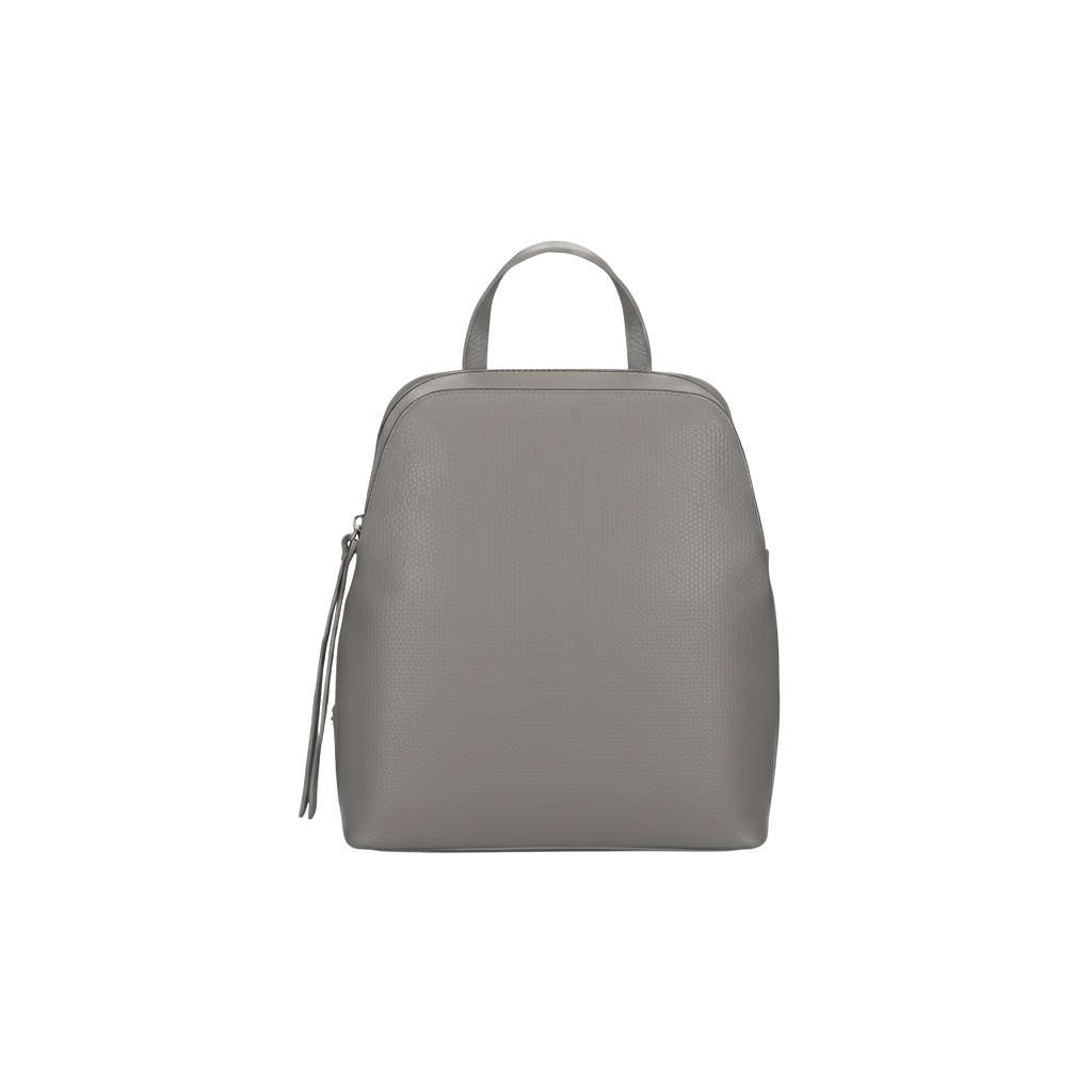 Structured Backpack in Genuine Dollar Leather - Made in Italy - Art. 24023
