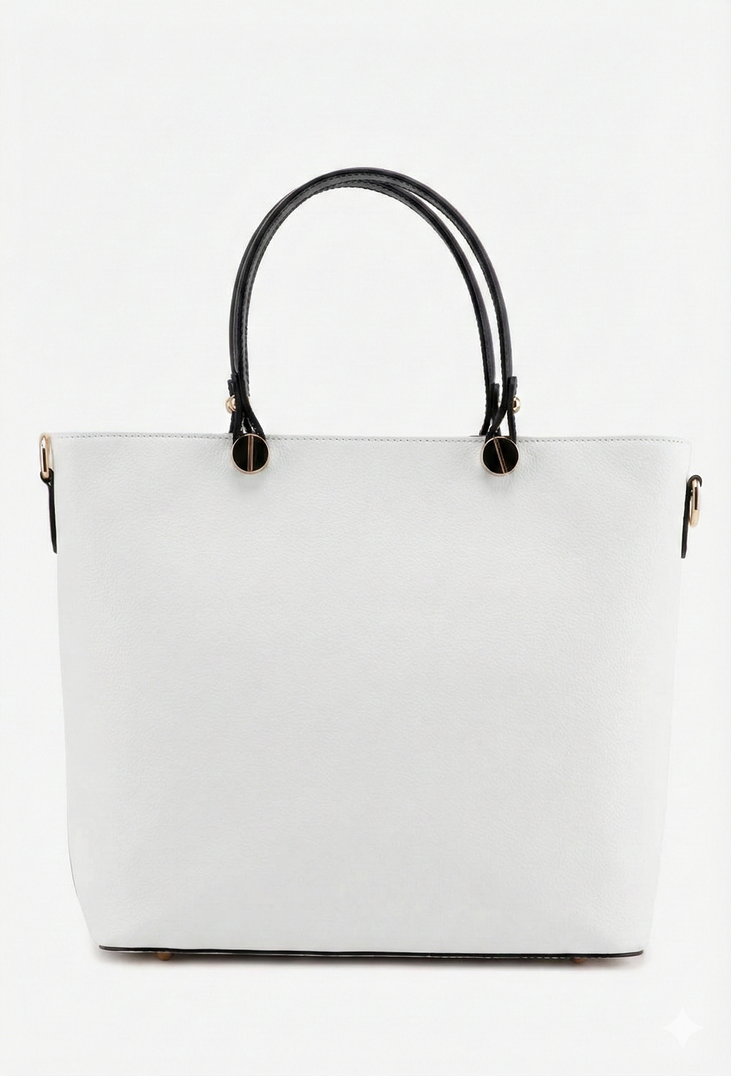 Structured Handbag in Genuine Ruga Leather - Made in Italy - Art. 25389