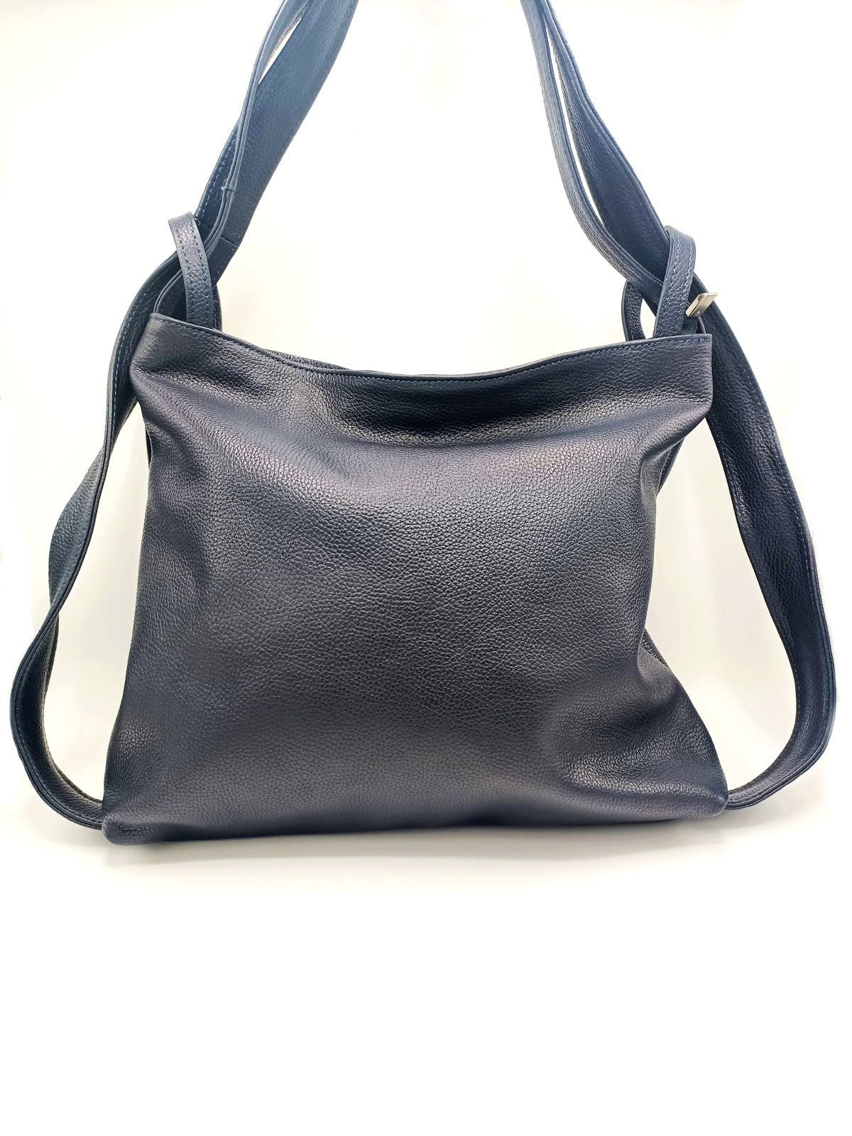 Genuine leather shoulder bag Made in Italy