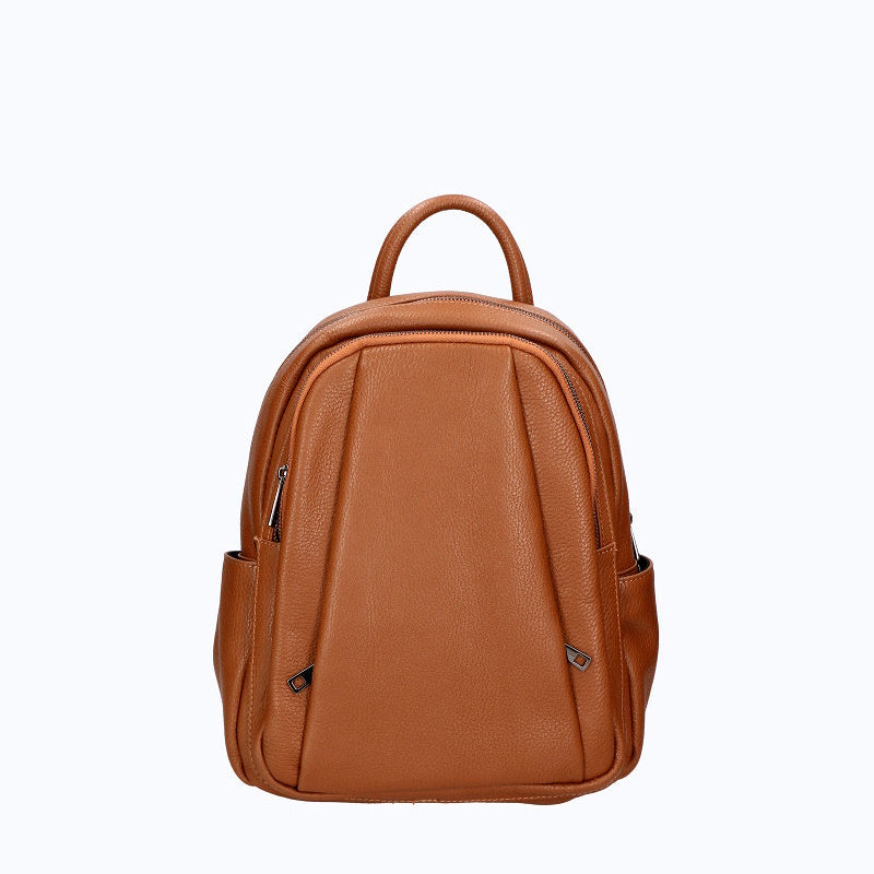 Genuine leather backpack made in Italy
