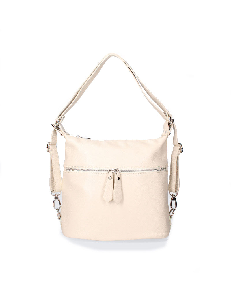 Genuine leather backpack made in Italy
