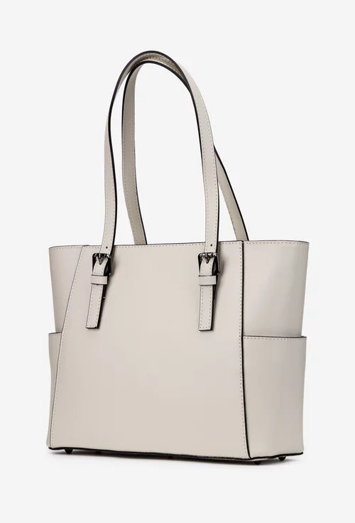 Genuine leather shoulder bag made in Italy