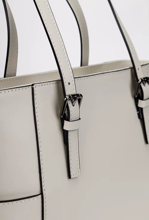 Genuine leather shoulder bag made in Italy