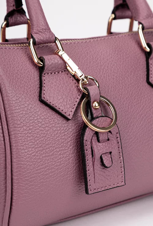 Genuine leather handbag made in Italy