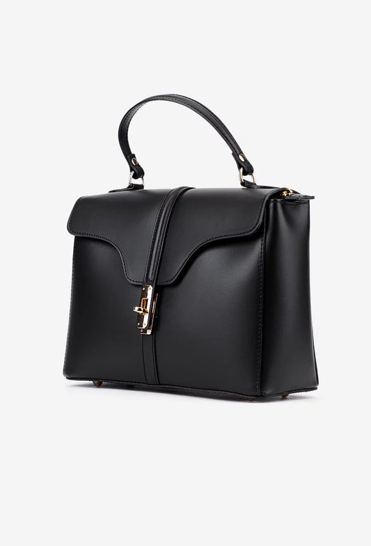 Structured handbag in Genuine Ruga Leather - Made in Italy - Art. 26111