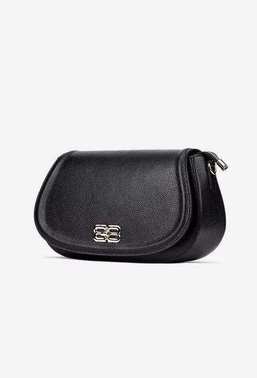 Genuine leather shoulder bag made in Italy