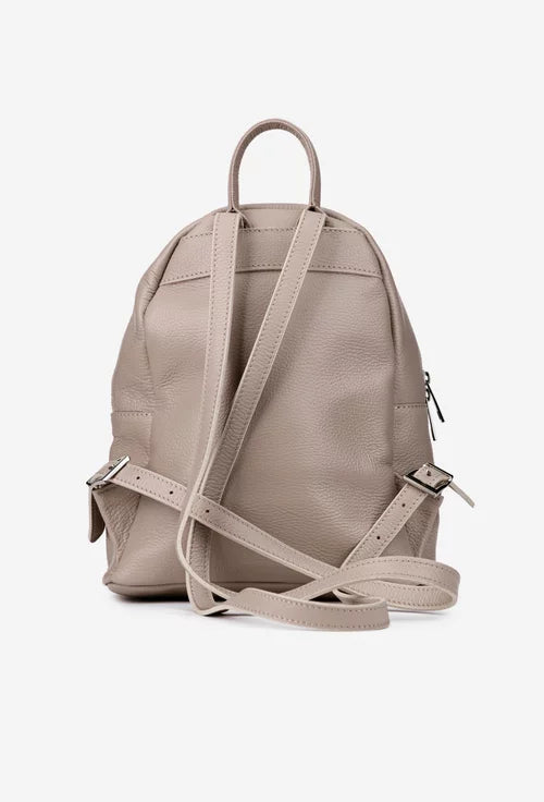 Genuine leather backpack made in Italy