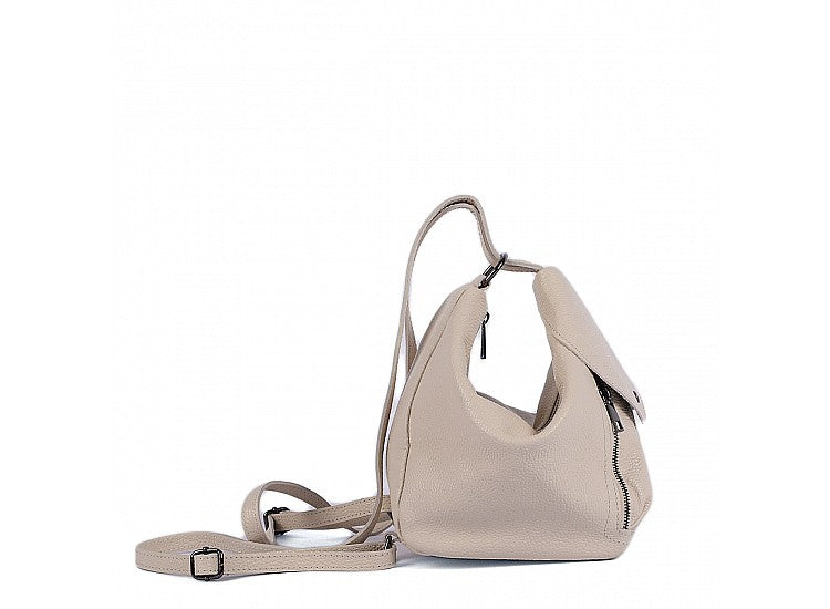 Genuine leather backpack made in Italy