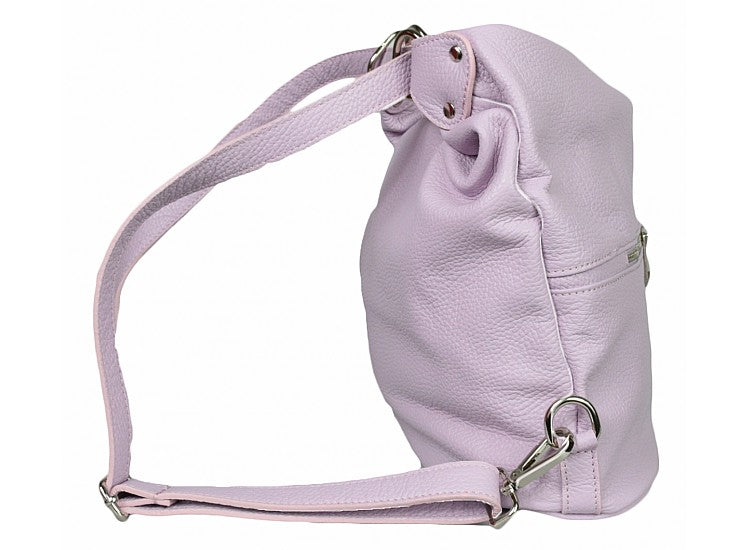 Genuine leather backpack made in Italy