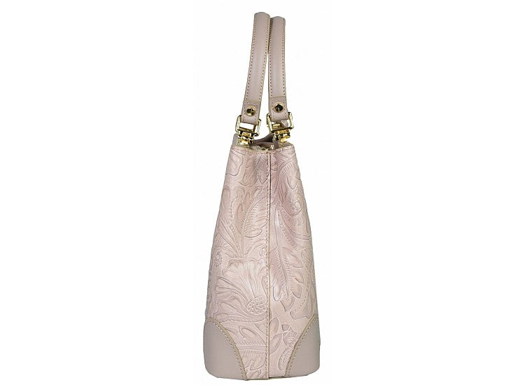 Genuine leather handbag made in Italy