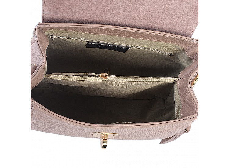 Genuine leather handbag made in Italy