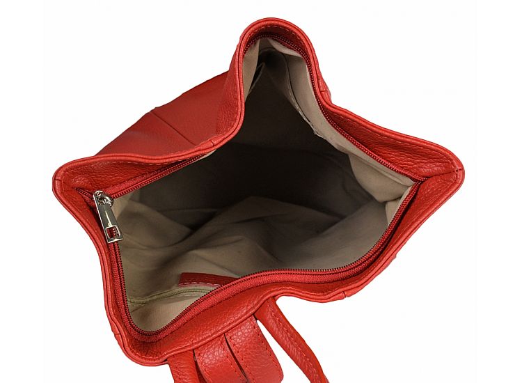 Genuine leather backpack made in Italy