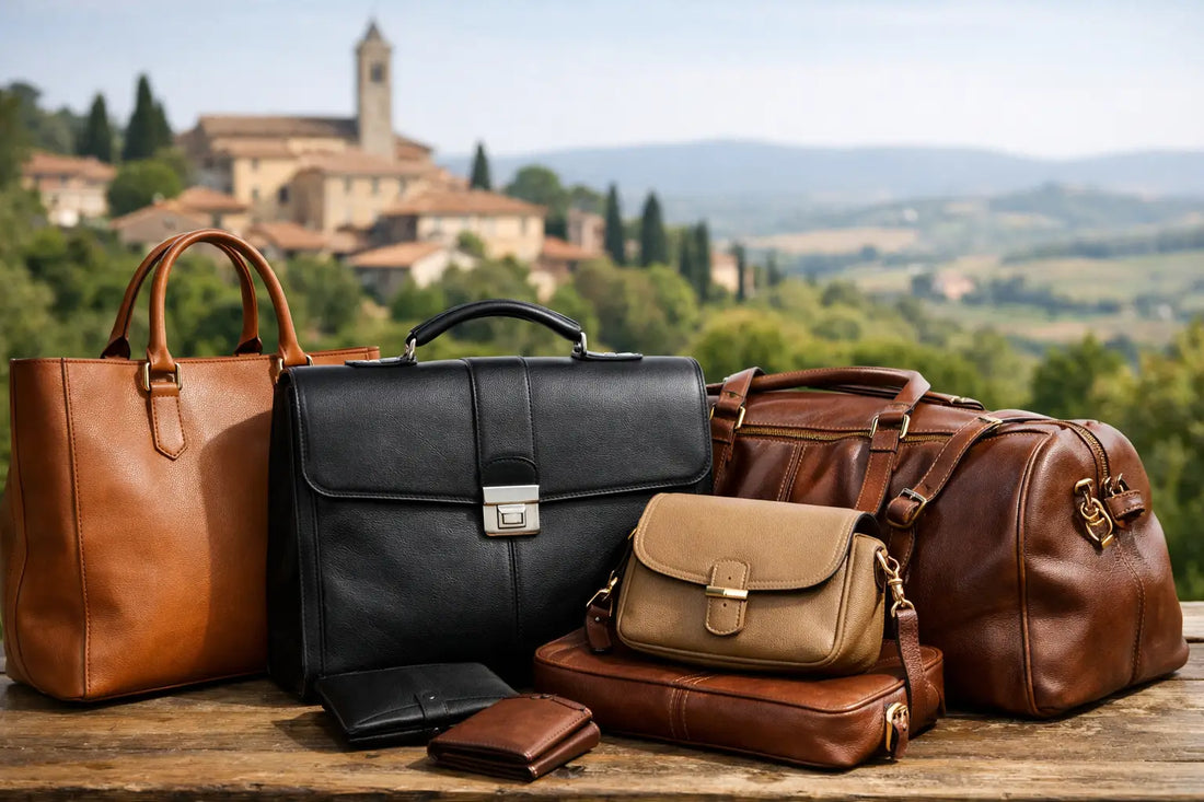 Private Label Leather Bags Italy for Retailers
