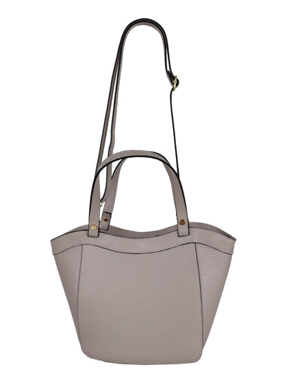 Structured Handbag in genuine Dollar Leather - Made in Italy - Art. 24029