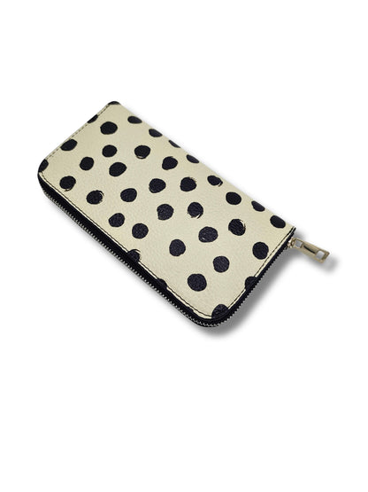 Structured Wallet in Genuine Dollar Leather - Made in Italy - Art. 26DOT01