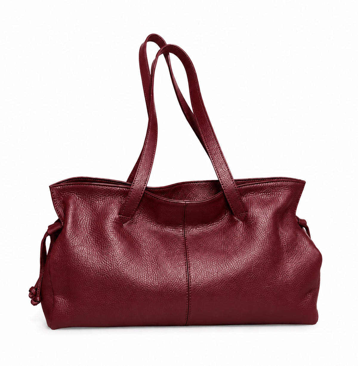Soft Sholder Bag in Genuine Dollaro Leather - Made in Italy - Art. 26161
