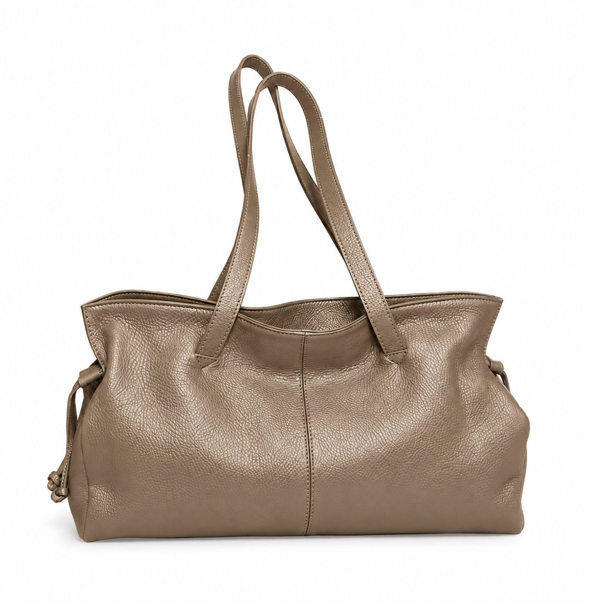 Soft Sholder Bag in Genuine Dollaro Leather - Made in Italy - Art. 26161
