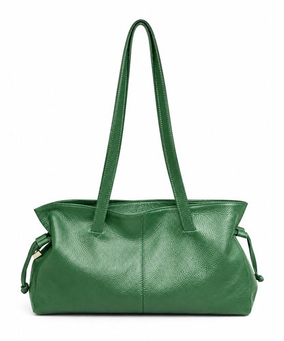 Soft Sholder Bag in Genuine Dollaro Leather - Made in Italy - Art. 26161