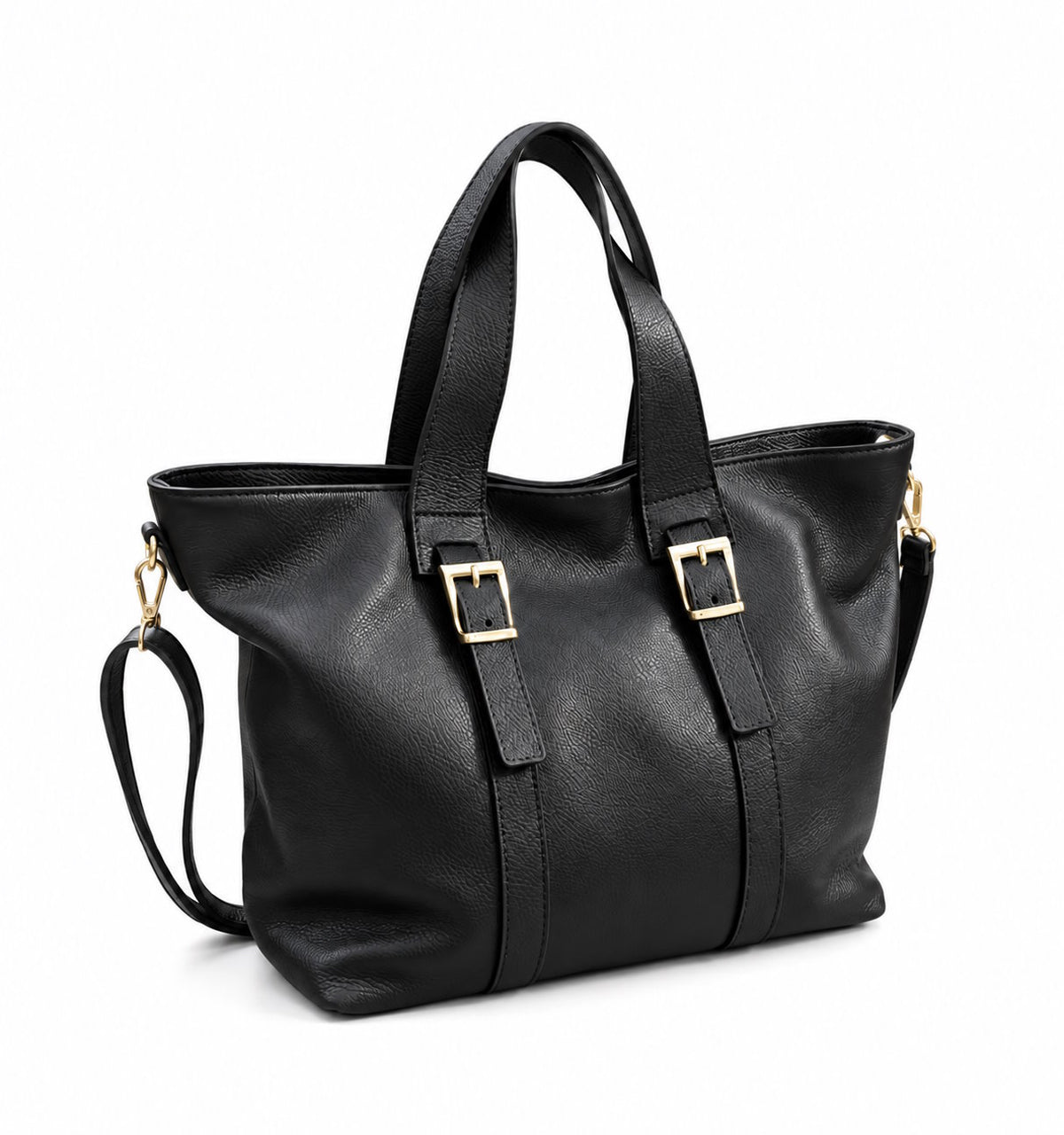 Soft Handbag and Shoulder Bag in Genuine Dollaro Leather - Made in Italy - Art. 26160