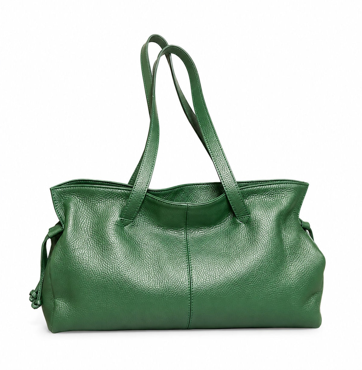 Soft Sholder Bag in Genuine Dollaro Leather - Made in Italy - Art. 26161