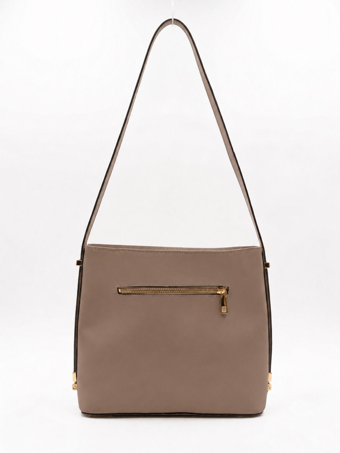 Structured Shoulder Bag in Genuine Ruga Leather - Made in Italy - Art. 26132