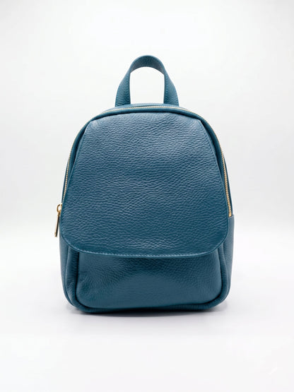 Soft Backpack in Genuine Dollaro Leather - Made in Italy - Art. 26111B