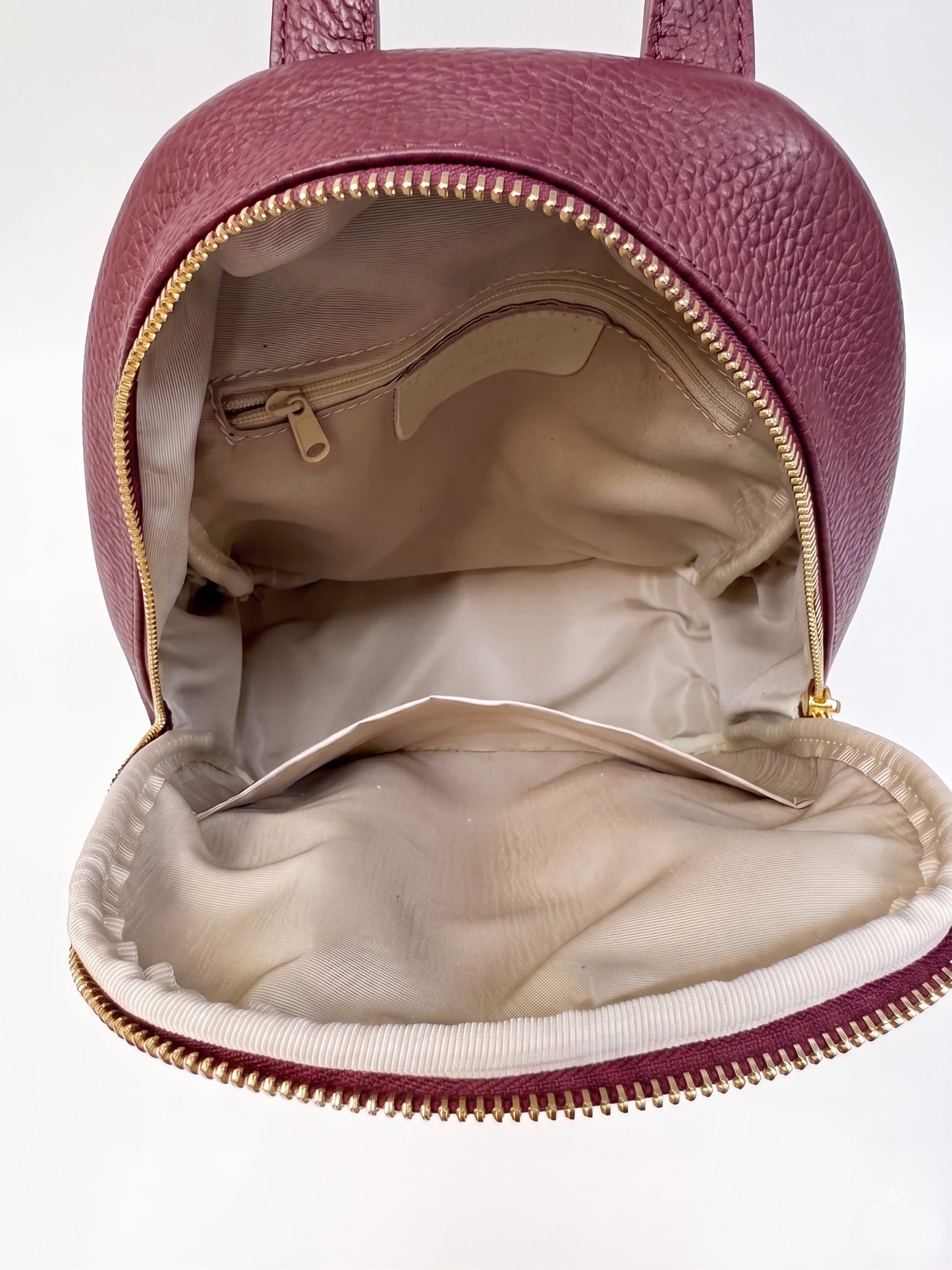 Soft Backpack in Genuine Dollaro Leather - Made in Italy - Art. 26111B