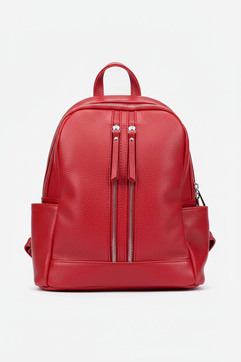 Soft Backpack in Genuine Dollar Leather - Made in Italy - Art. 25359