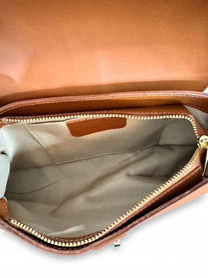Structured Handbag in Genuine Suede Leather - Made in Italy - Art. 26129
