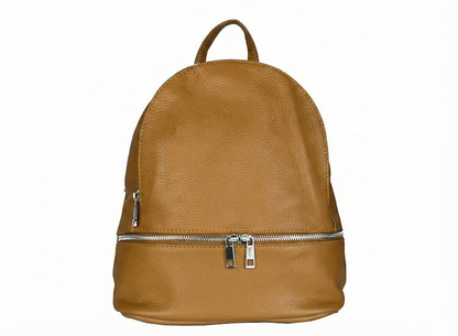 Soft Backpack in Genuine Dollar Leather - Made in Italy - Art. 24052