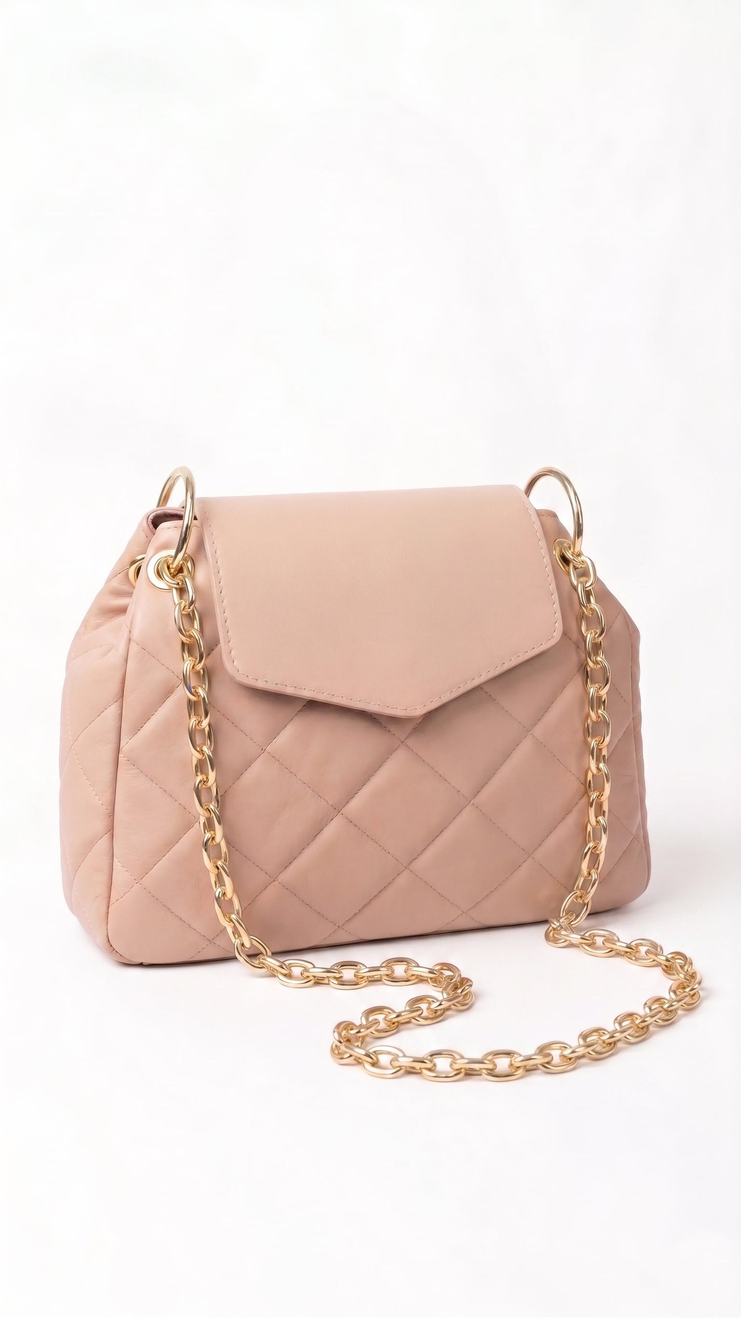 Soft Shoulder Bag in Genuine Savage Leather - Made in Italy - Art. 26104