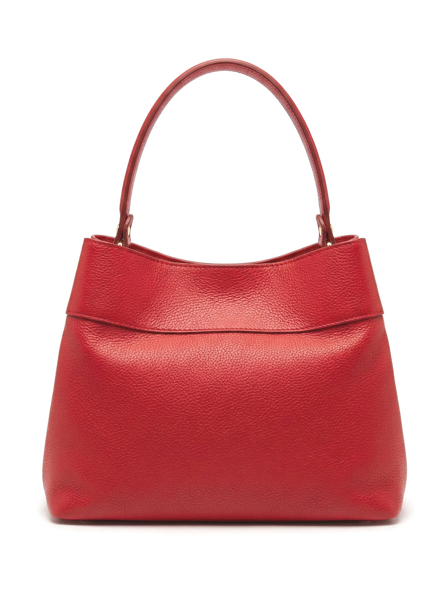 Soft Handbag in Genuine Dollaro Leather - Made in Italy - Art. 26060