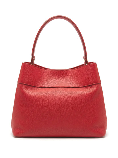 Soft Handbag in Genuine Dollaro Leather - Made in Italy - Art. 26060