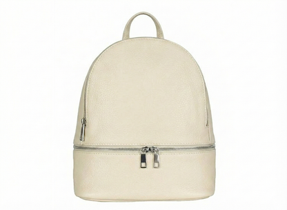 Soft Backpack in Genuine Dollar Leather - Made in Italy - Art. 24052