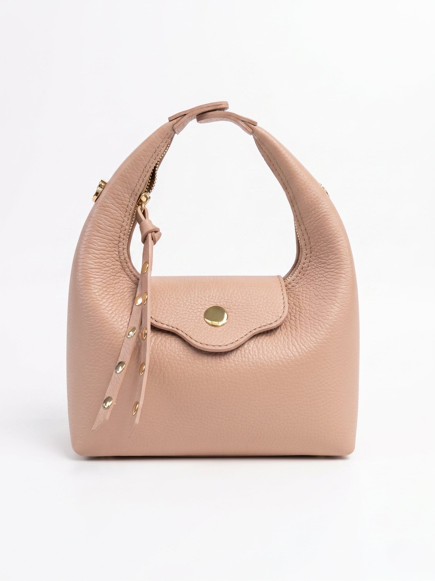 Soft Handbag in Genuine Dollaro Leather - Made in Italy - Art. 26101
