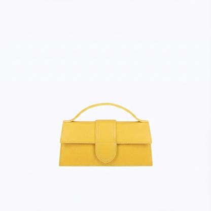 Structured Handbag in Genuine Ruga Leather - Made in Italy - Art. 24021