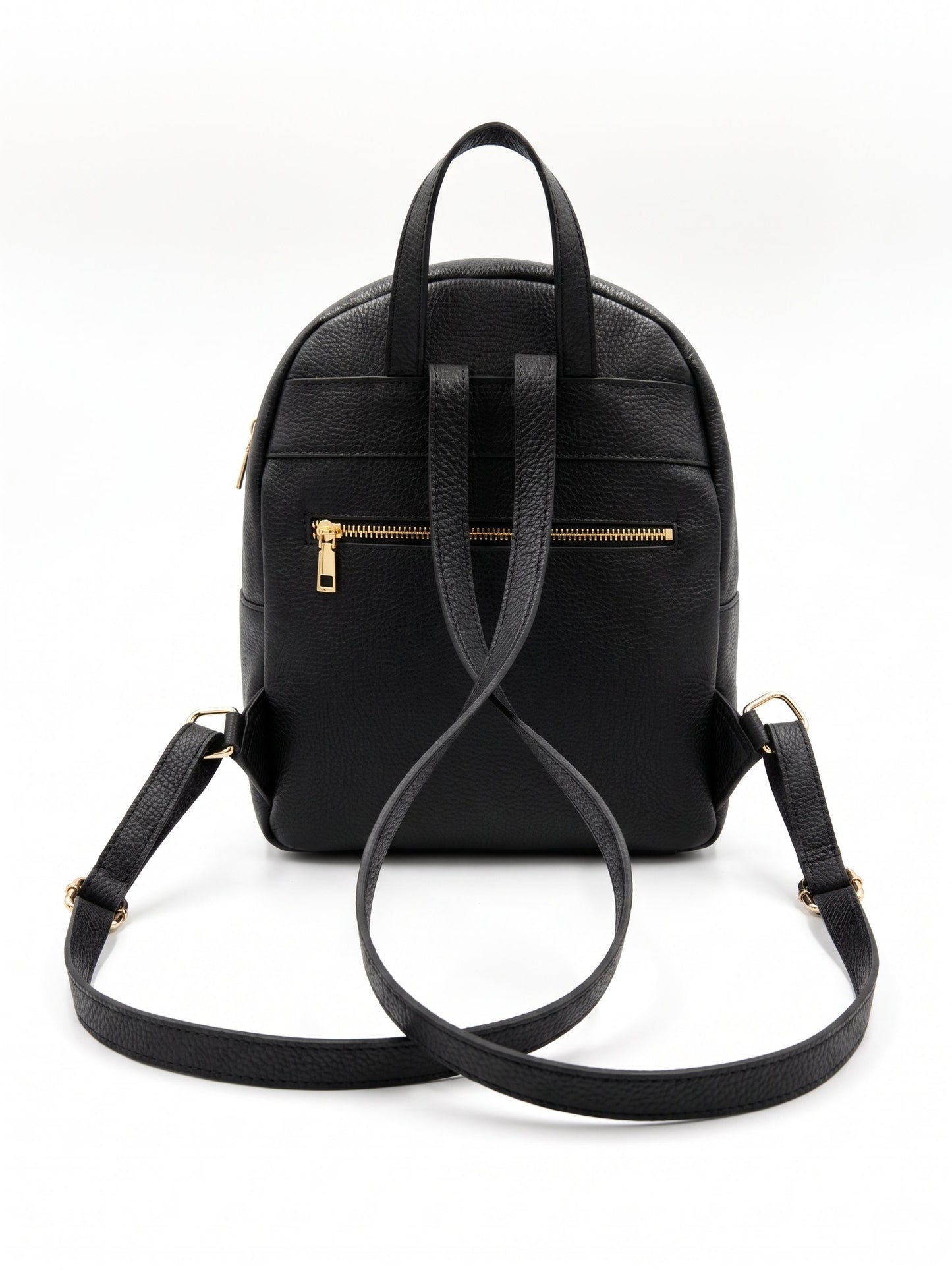 Soft Backpack in Genuine Dollaro Leather - Made in Italy - Art. 26113