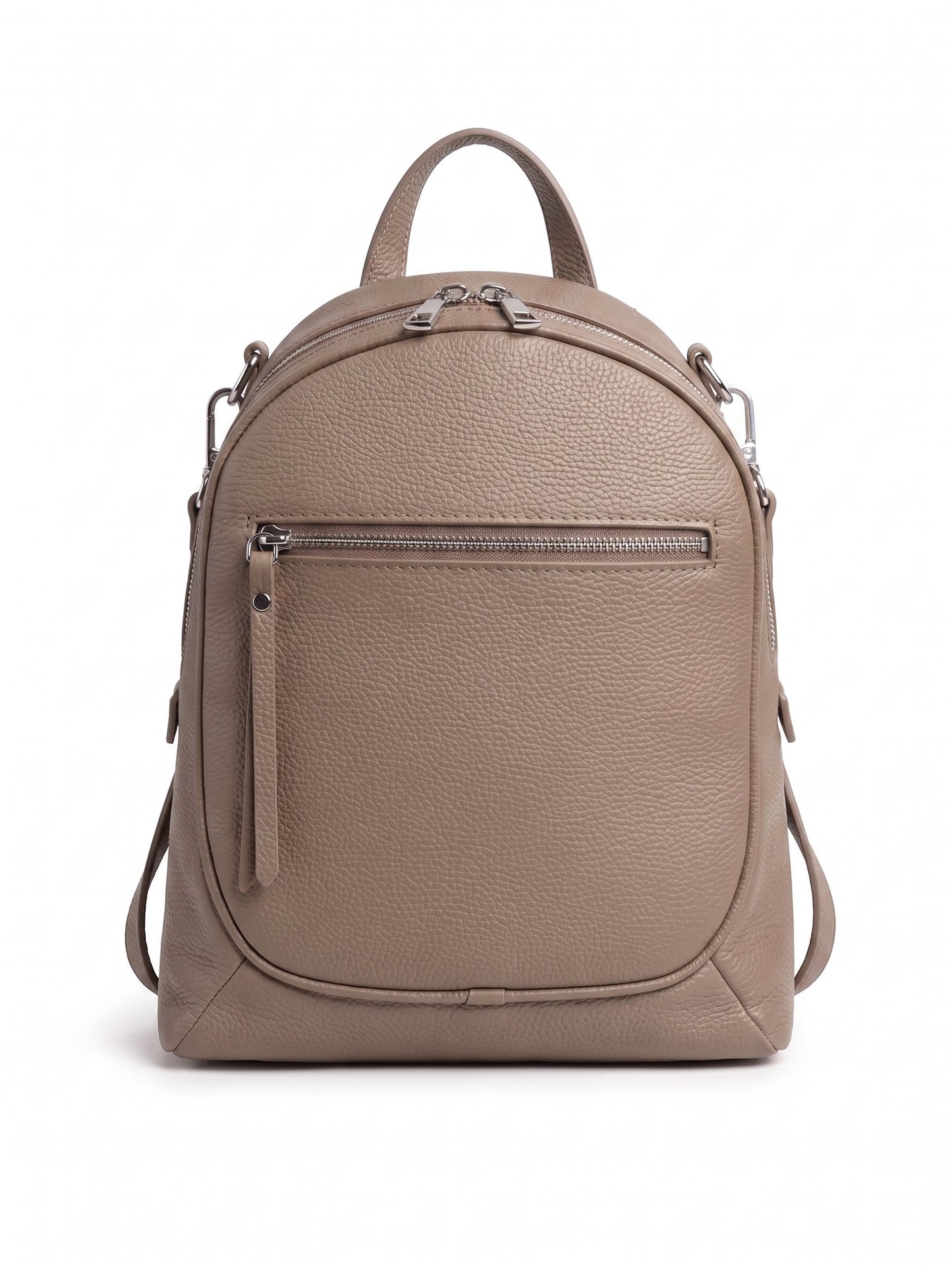 Structured Backpack in Genuine Dollaro and Croco Leather - Made in Italy - Art. 26088