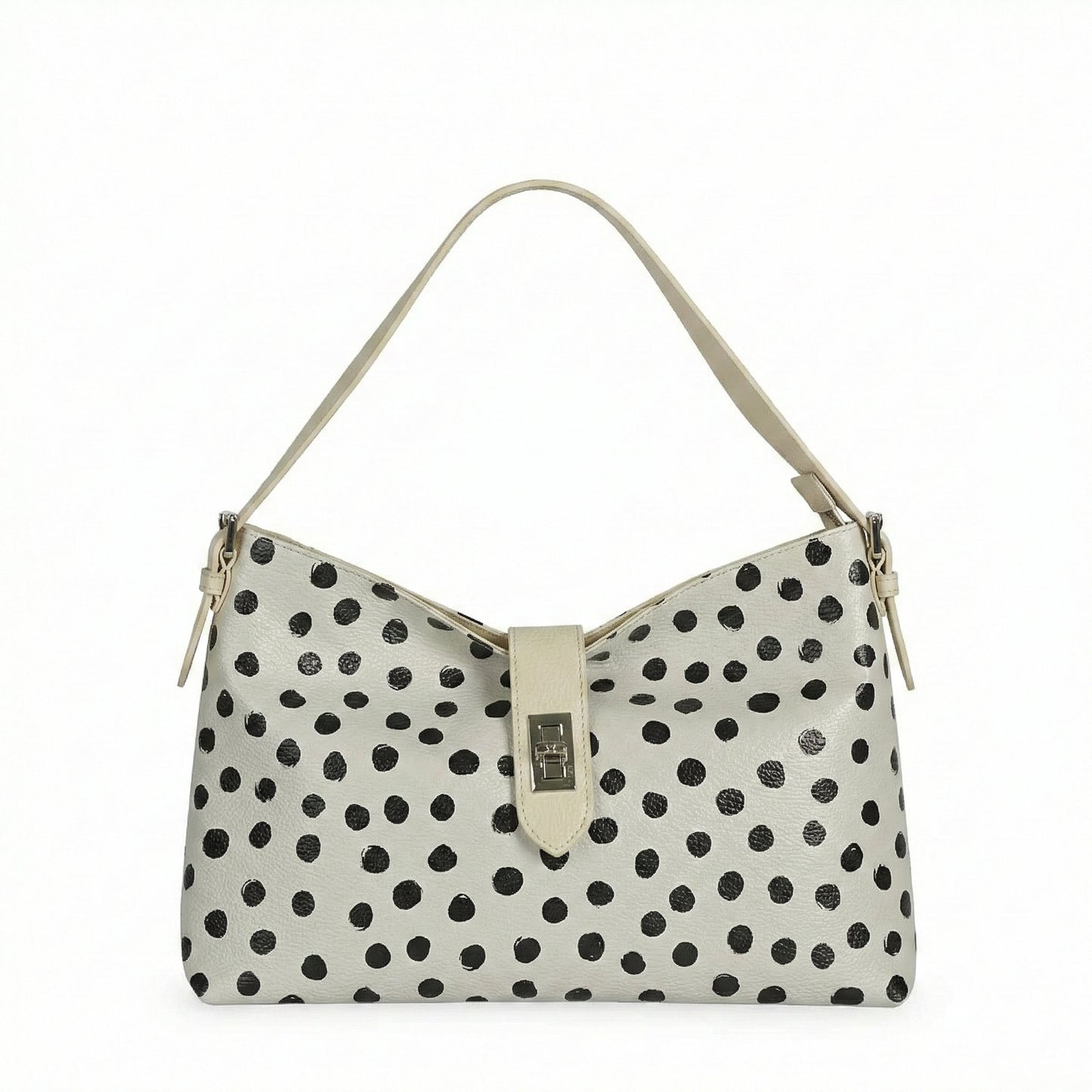 Soft Handbag in Genuine Dollaro Leather - Made in Italy - Art. 26113